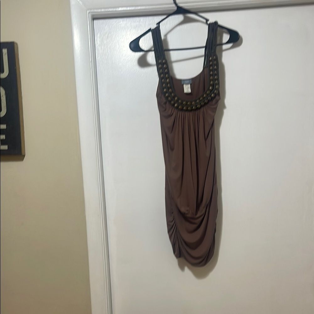 Vizio Brown dress medium